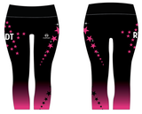 Rhythmic Dance Twirlers 3/4 length Capri leggings