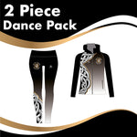 Celtic Clover 2 GARMENT IRISH DANCE PACK