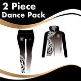 Celtic Clover 2 GARMENT IRISH DANCE PACK
