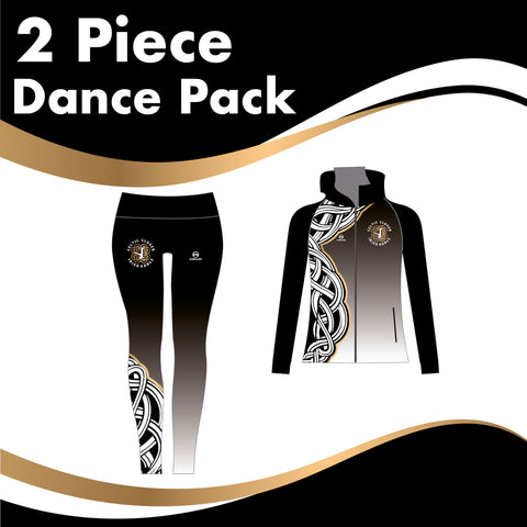 Celtic Clover 2 GARMENT IRISH DANCE PACK