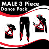 Dance Tones Studios MALE 3 GARMENT PACK