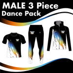 Backstage Dance School MALE 3 GARMENT DANCE PACK