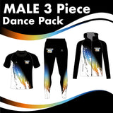 Backstage Dance School MALE 3 GARMENT DANCE PACK