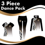 Celtic Clover 3 GARMENT IRISH DANCE PACK