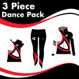 Dance Tones Studios LADIES 3 GARMENT DANCE PACK