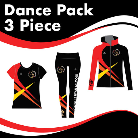 Cowhie Ryan McCole 3 PIECE IRISH DANCE FEIS PACK SP