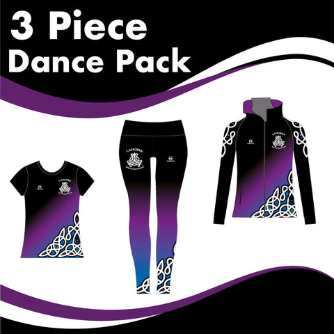 LANDERS 3 GARMENT IRISH DANCE PACK