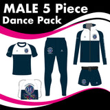 The Leah Harrison Academy MALE 5 GARMENT PACK