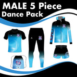 CMD Dance School MALE 5 GARMENT PACK