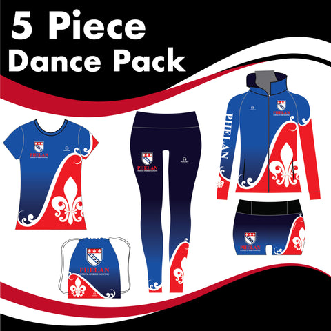 Phelan School  5 GARMENT ULTIMATE DANCE PACK