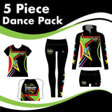DanceZone Stage School 5 GARMENT ULTIMATE DANCE PACK