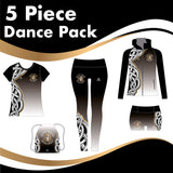 Celtic Clover 5 GARMENT ULTIMATE IRISH DANCE PACK