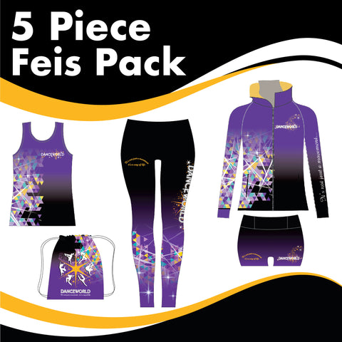 Danceworld 5 GARMENT ULTIMATE IRISH DANCE PACK