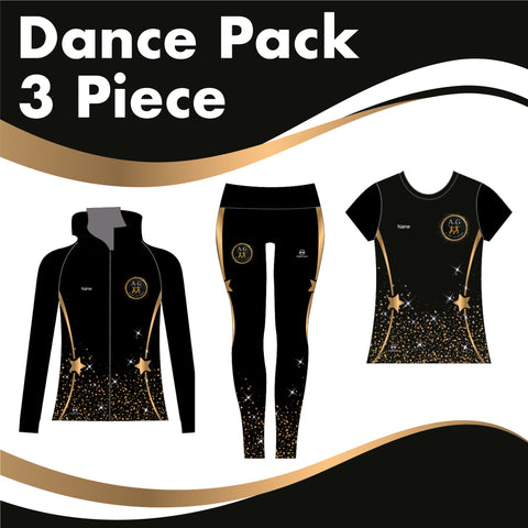 AG DANCE ACADEMY 3 GARMENT  DANCE PACK