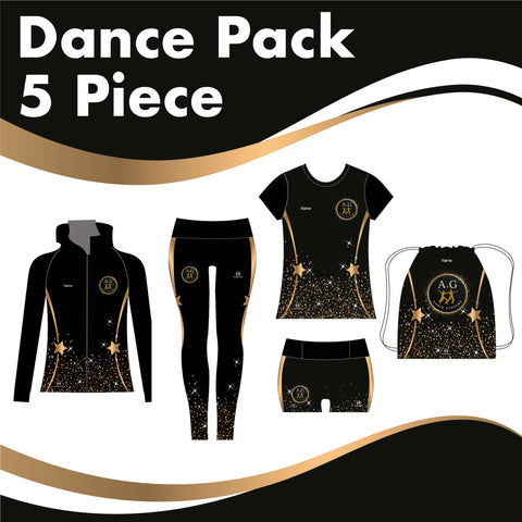 AG DANCE ACADEMY 5 GARMENT ULTIMATE DANCE PACK