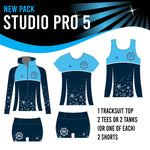 NEW Arklow Baton Twirlers STUDIO PRO 5 Pack