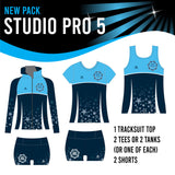 NEW Arklow Baton Twirlers STUDIO PRO 5 Pack
