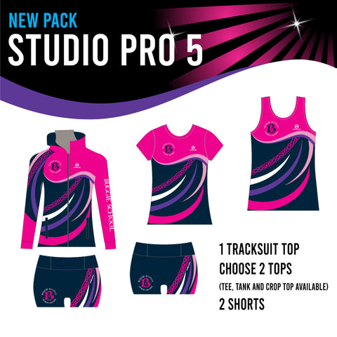 NEW Buggie School STUDIO PRO 5 Pack