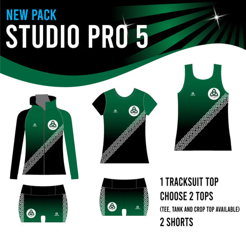 NEW Celtic Academy of Irish Dancing STUDIO PRO 5 Pack