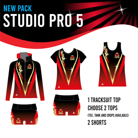 NEW Claddagh Dance Academy STUDIO PRO 5 Pack