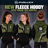 ⭐ NEW FOR 2026 ⭐ Force academy UNISEX FLEECE HOODY (RELAXED, ROOMY FIT)