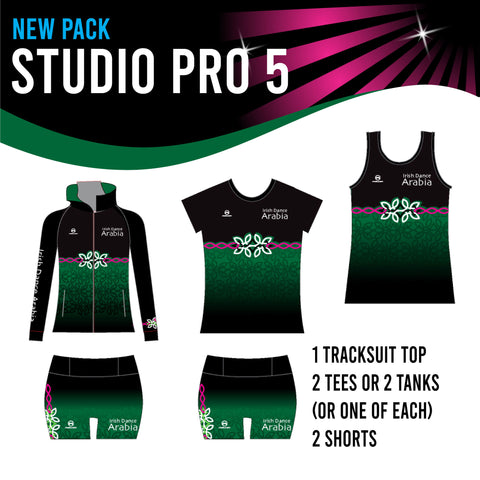 NEW Irish Dance Arabia STUDIO PRO 5 Pack
