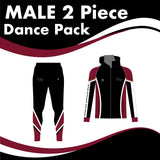 Top Dance Studio MALE 2 GARMENT DANCE PACK