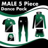Celtic Academy of Irish Dancing MALE 5 GARMENT DANCE PACK
