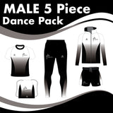 The Ahern School MALE 5 GARMENT DANCE PACK
