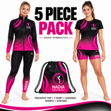 NADIA GYMNASTICS 5 GARMENT ULTIMATE GYM PACK