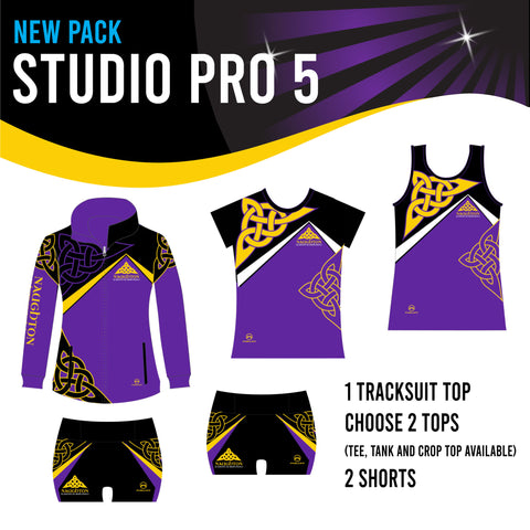 NEW Naughton Academy STUDIO PRO 5 Pack