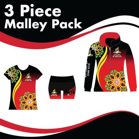 Scoil Rince Ni Anglais 3 GARMENT IRISH DANCE PACK - SPECIAL - SHORTS PACK
