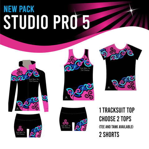 NEW Scoil Rince Na Tri Chontae STUDIO PRO 5 Pack