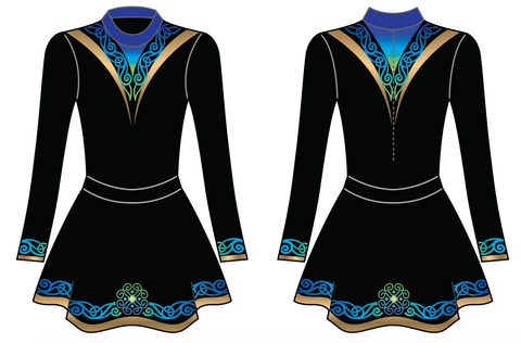 O'Meara Academy EXQUISITE Leotard and Skirt