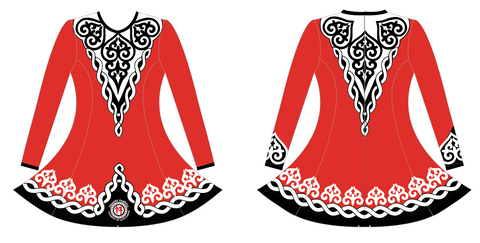 Chaney Farrell Long Sleeve Dance Dress SP