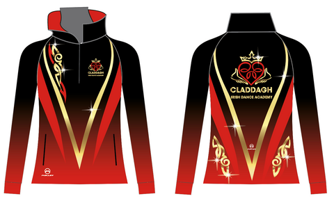 Claddagh Dance Academy Half Zip Tracksuit top