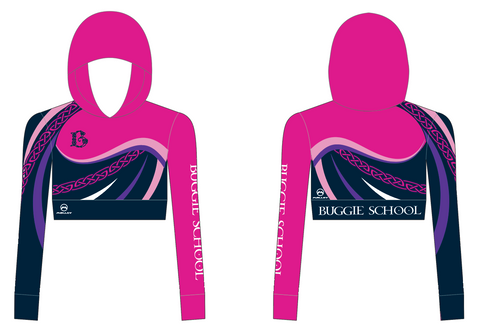 Buggie School Cropped Hoody