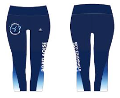 Portlaoise Gymnastics 3/4 Capri length leggings