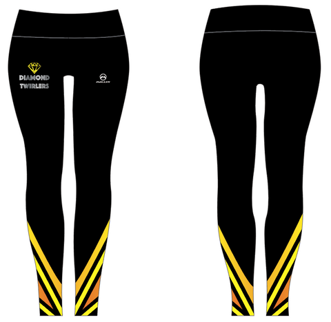 Diamond Twirlers Full length leggings