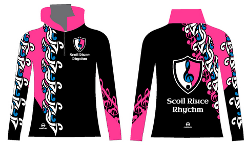 Scoil Rince Rhythm Half Zip Tracksuit top