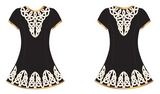 Scoil Rince De Barra  Short Sleeve Dance Dress