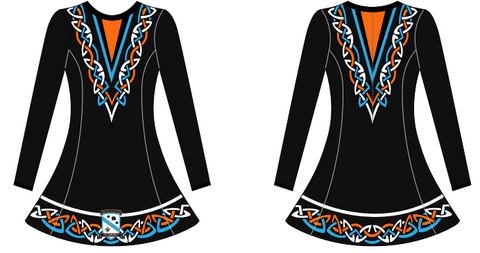 IDA Long Sleeve Dance Dress