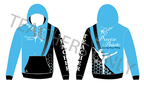 ***TEACHER ONLY***  Precise Pointe Dance Hoody UNISEX