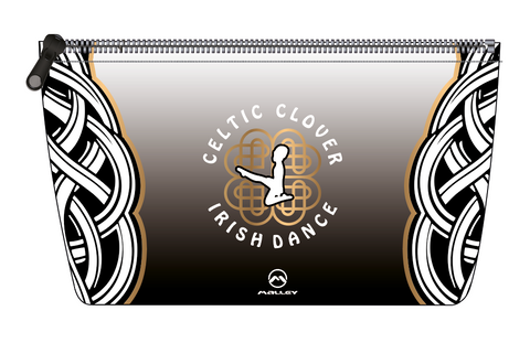 Celtic Clover Mini Zip Bag