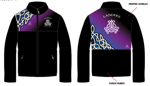 NEW Landers UNISEX Fleece Jacket