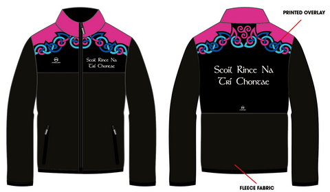 NEW Scoil Rince Na Tri Chontae UNISEX Fleece Jacket