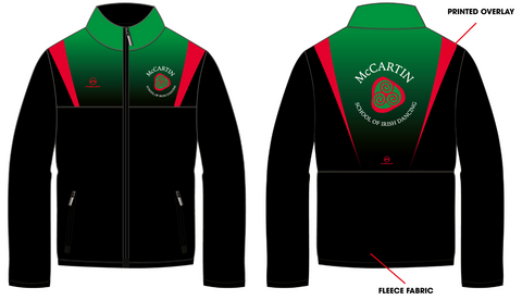 NEW McCartin School  UNISEX Fleece Jacket