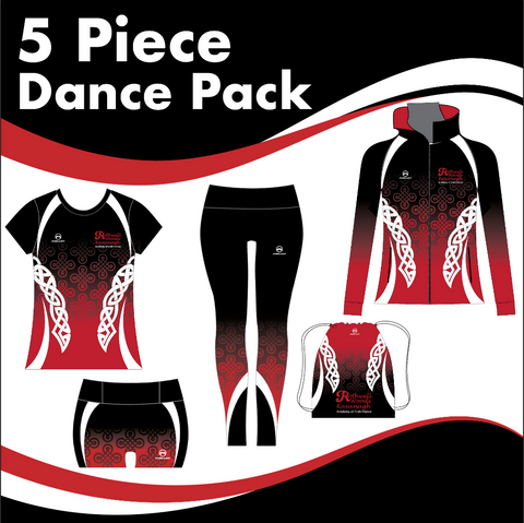 ROTHWELL WOODS KAVANAGH ACADEMY 5 GARMENT ULTIMATE IRISH DANCE PACK