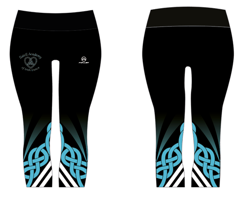 Satell Academy 3/4 length Capri leggings