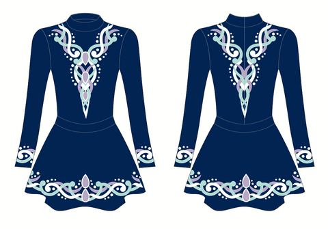 O'Connell Somers EXQUISITE Leotard and Skirt